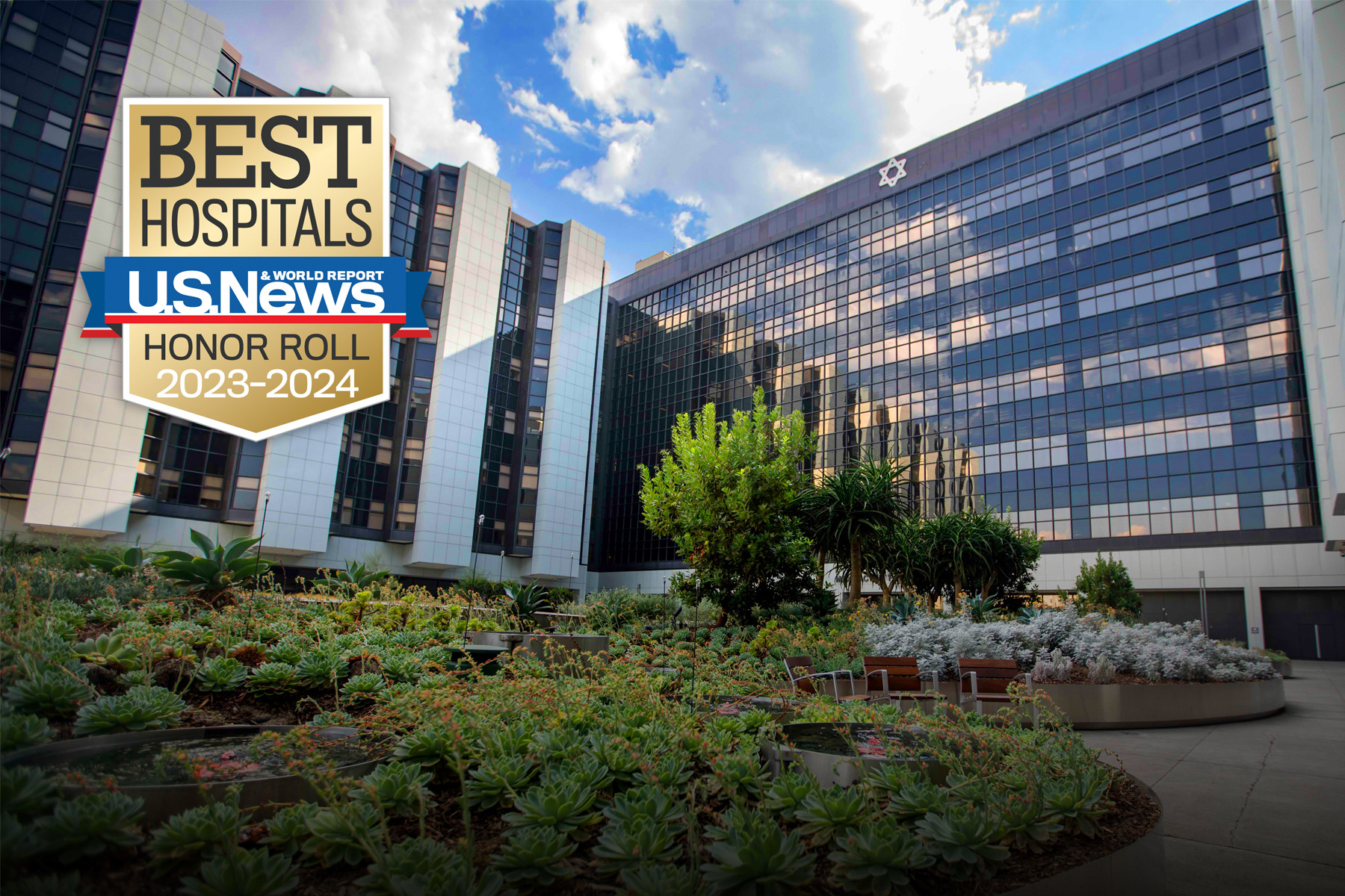 CedarsSinai는 다시 한 번 전국 상위 병원 순위에 올랐습니다.
