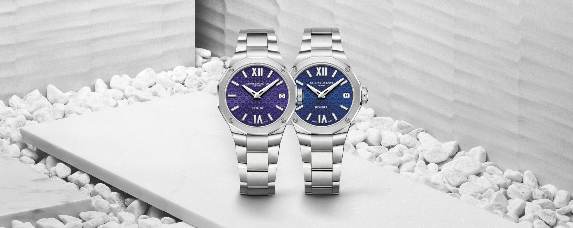 THE RIVIERA BY BAUME & MERCIER THRILLS TO THE COLORS OF SUMMER