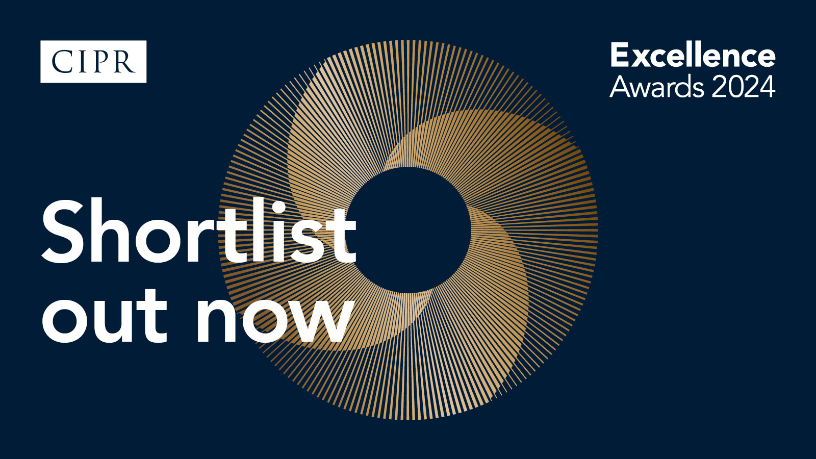 CIPR reveals shortlist for 40th anniversary Excellence Awards