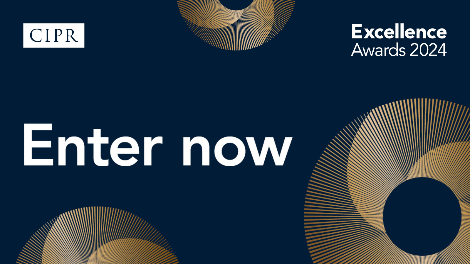 40th anniversary of CIPR Excellence Awards launches