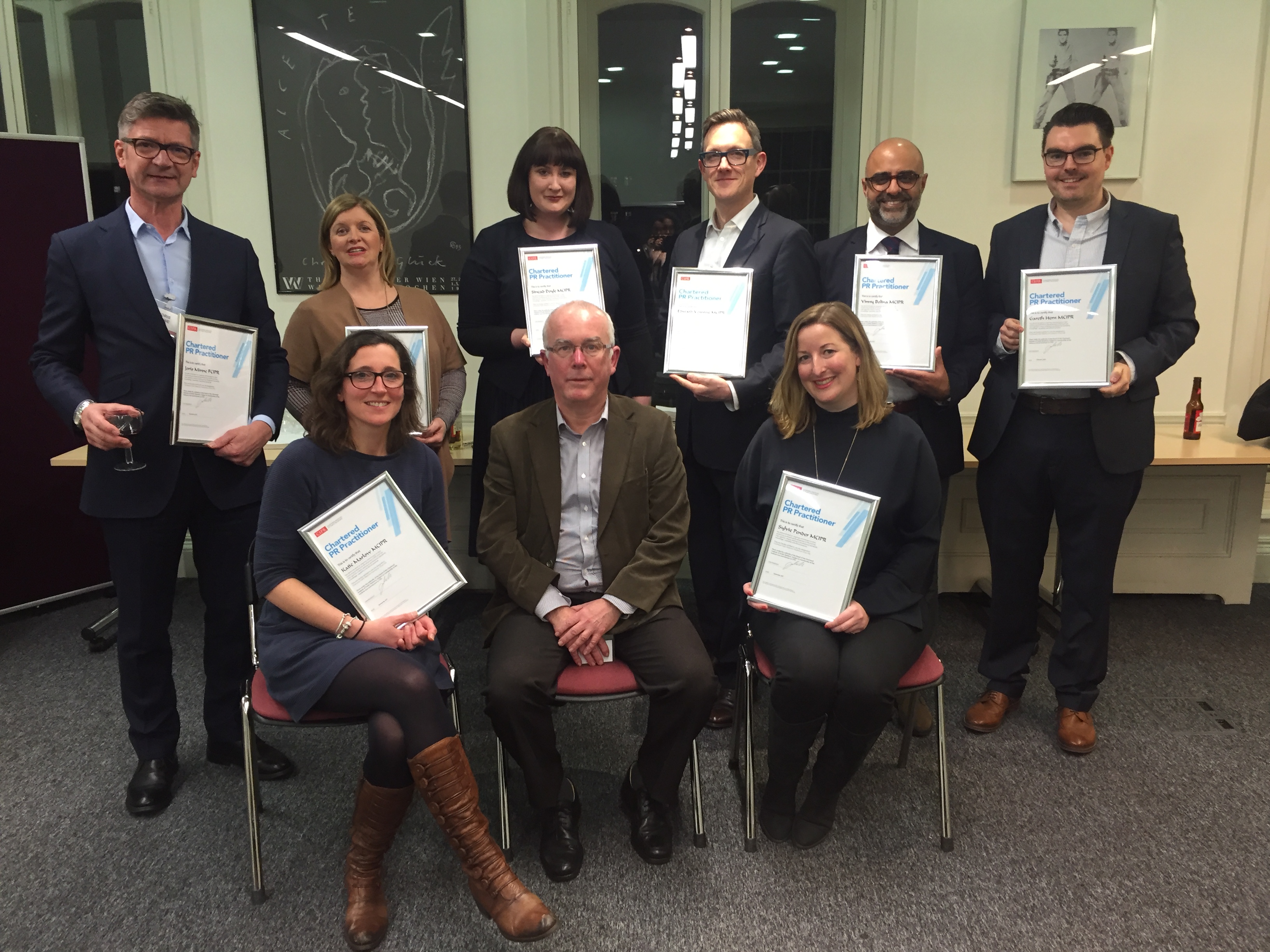 CIPR welcomes 8 new Chartered Practitioners (Chart.PR)