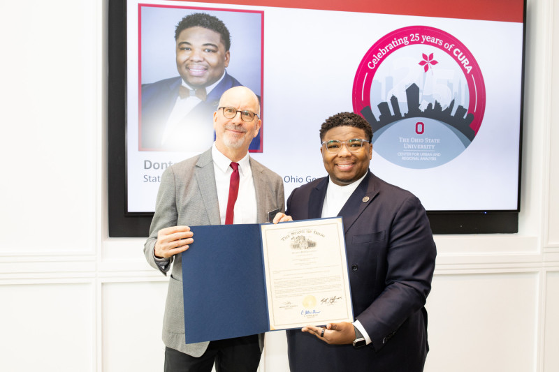 Harvey Miller and Rep. Dontavius  Jarrells