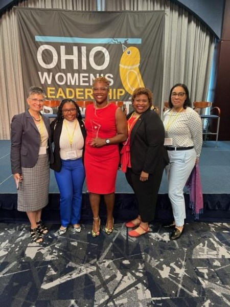 Ohio State recieved the award during the Ohio Women's Leadership Summit 