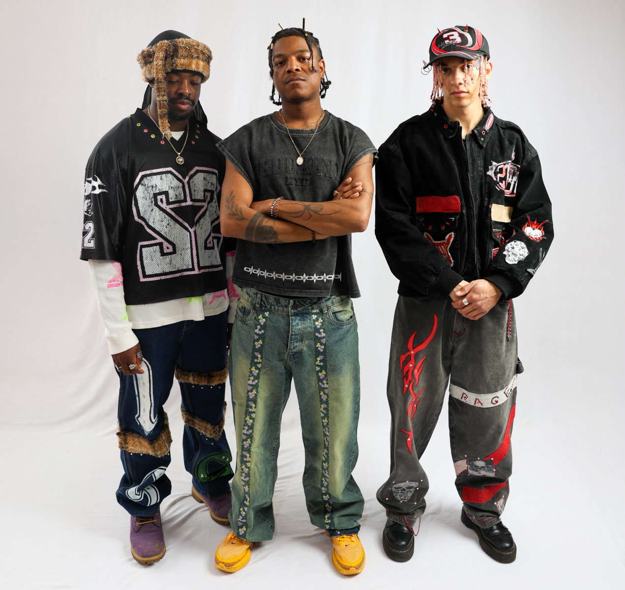 Marquis Tatum (center) designed around the theme East to West Coast.