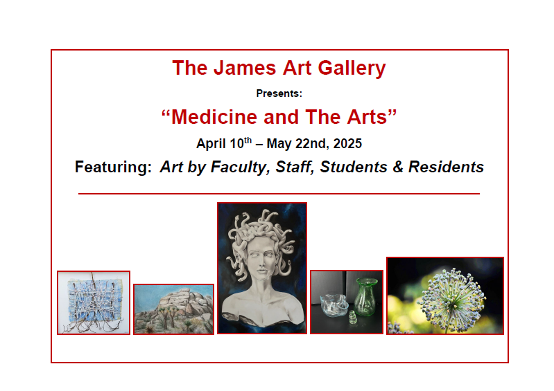 Health sciences employee, student artwork on display at The James