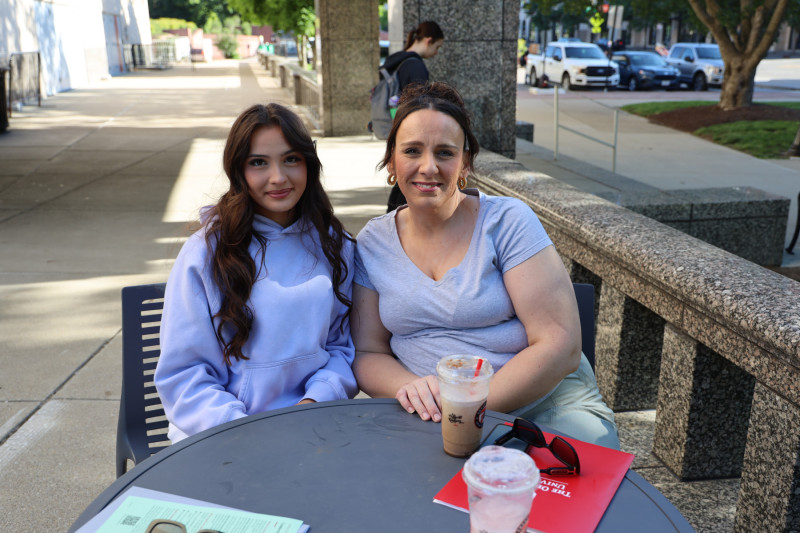 Gabriella (left) and Heather Zaragoza