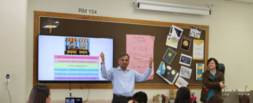 Scientists bring crop protection research to local science classes