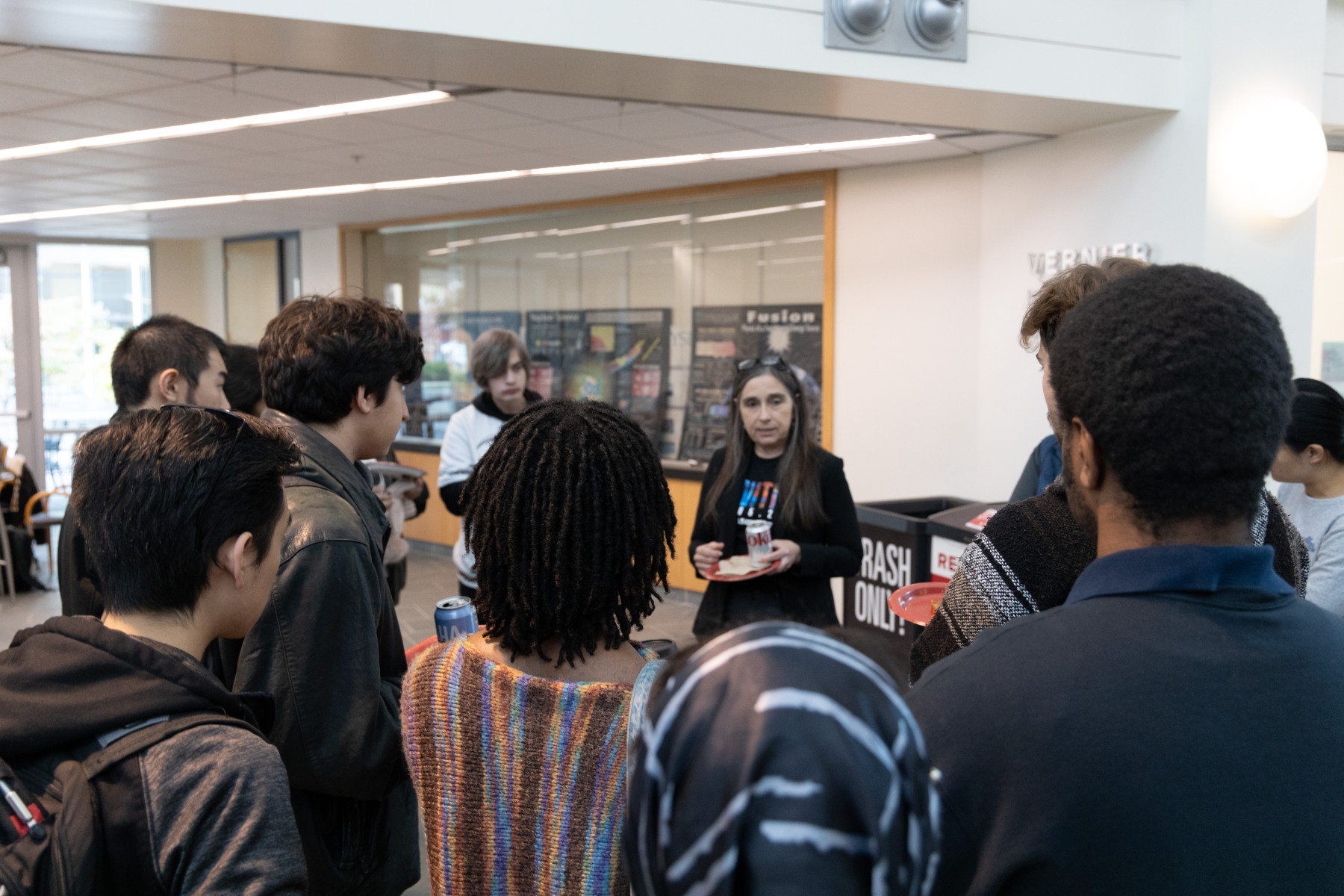 Kimberly Budil met with Ohio State students and answered their questions.