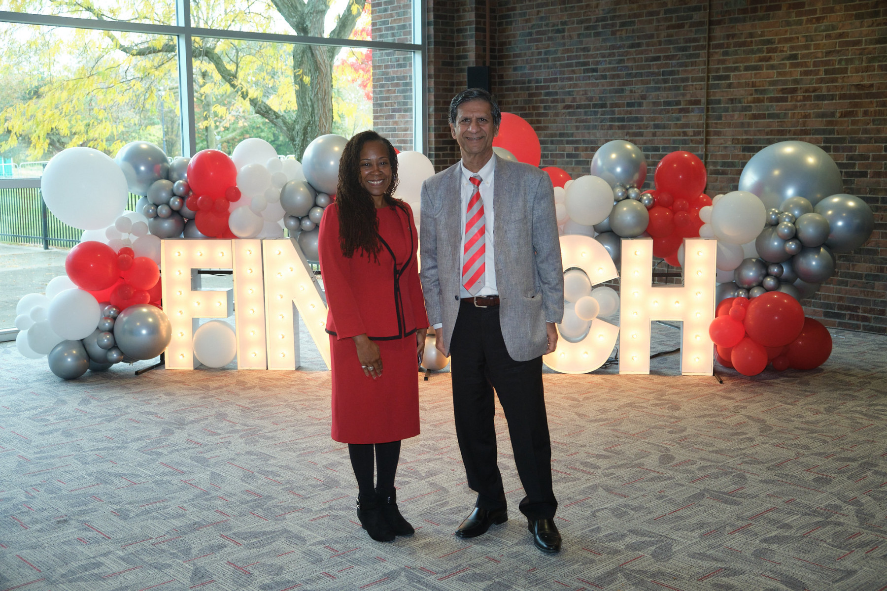 College of Engineering Dean Ayanna Howard and Fisher College of Business Dean Anil K. Makhija