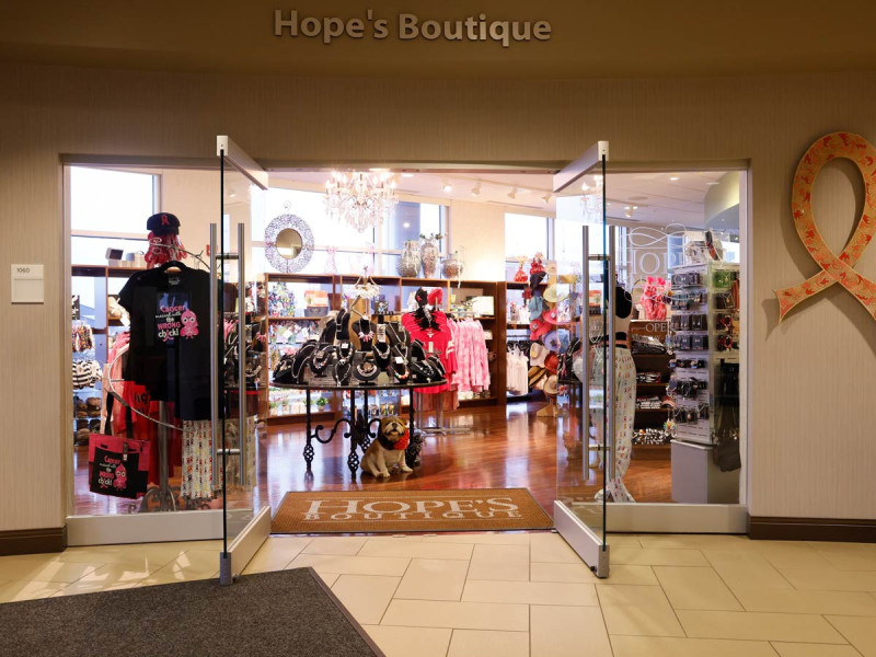 Hope's Boutique offers a variety of merchandise for women undergoing cancer treatment.