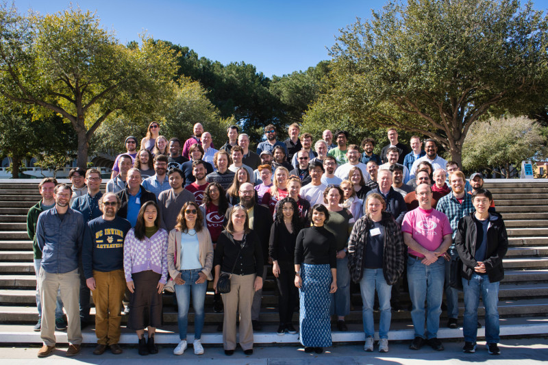 The members of the NOvA collaboration gathered at Fermilab.  Credit: The NOvA collaboration.