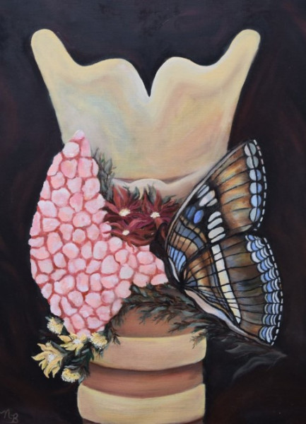 "Metamorphosis of my thyroid, metamorphosis of myself," Natalie Brillhart