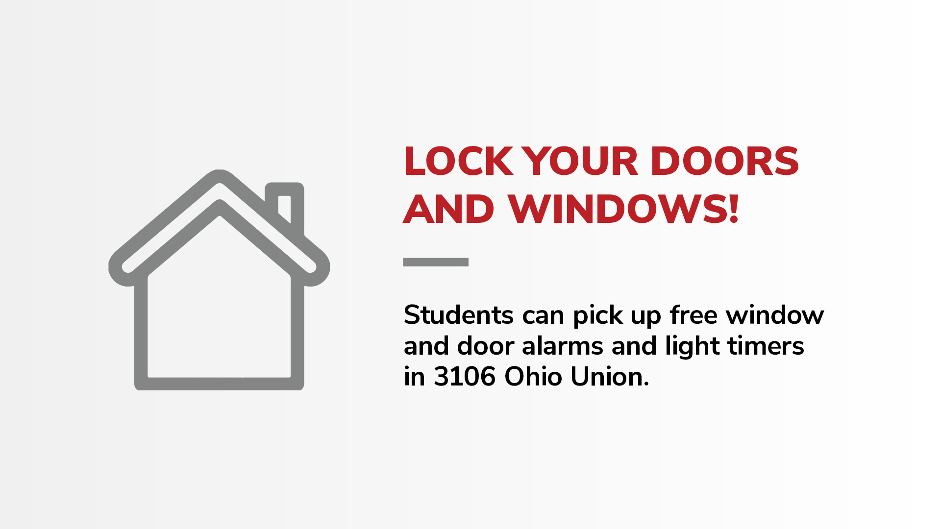 Ohio State News Alert: Fall break safety