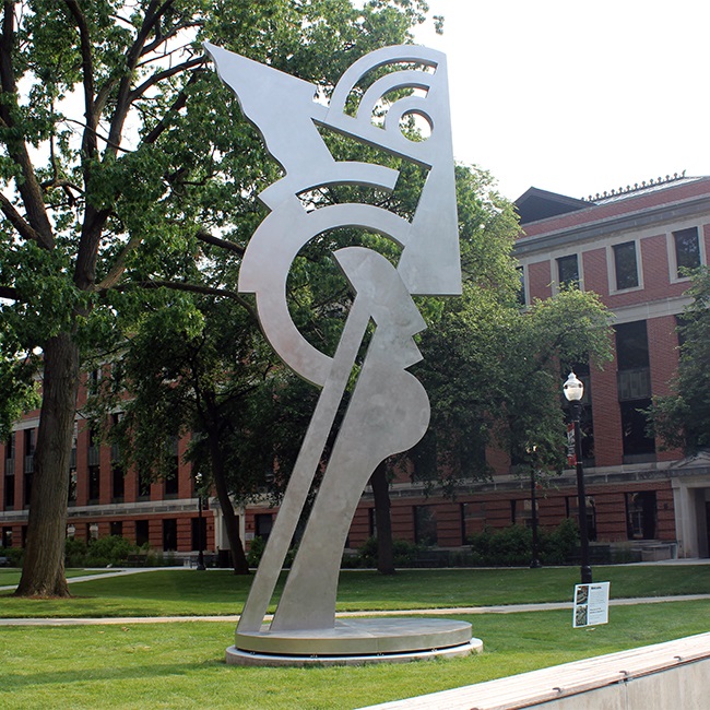 7 things to know about the Modern Head sculpture