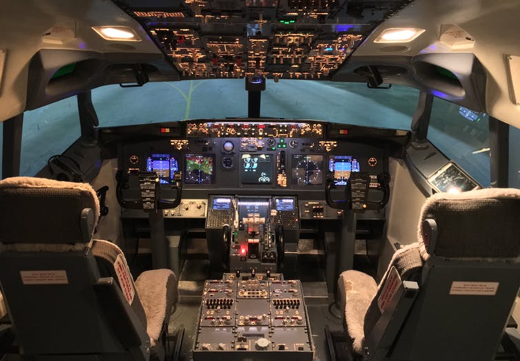The cockpit has long been the dominion of white men.