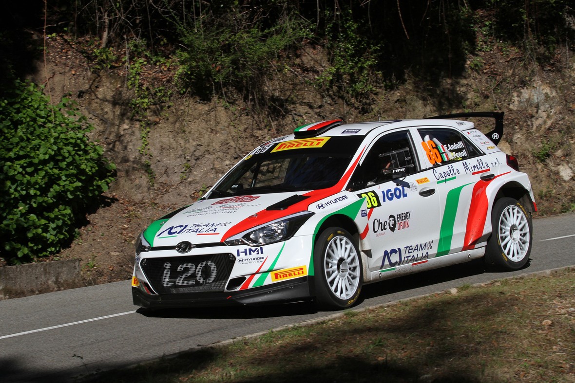 The 2018 Pirelli P Zero RK makes its debut on the famous asphalt of Corsica