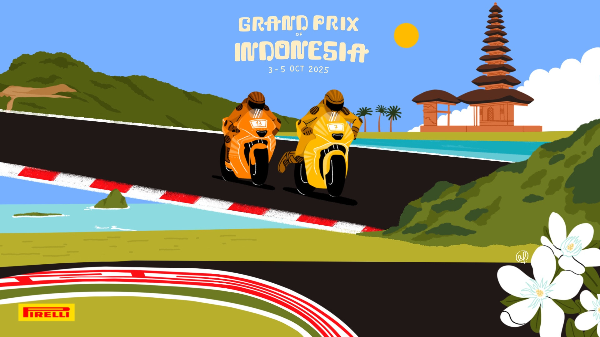 Two Pirelli soft rear options for Moto2™ at the Indonesian GP