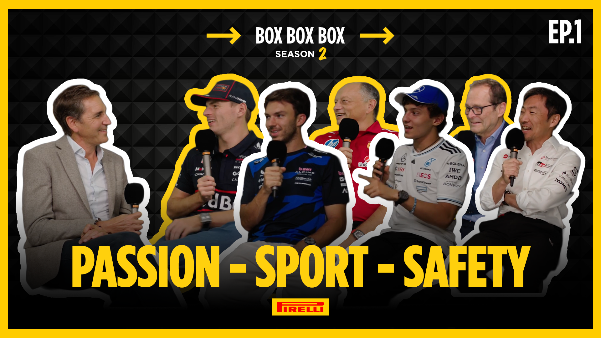 A segunda temporada de "Box Box Box" começa com Max Verstappen