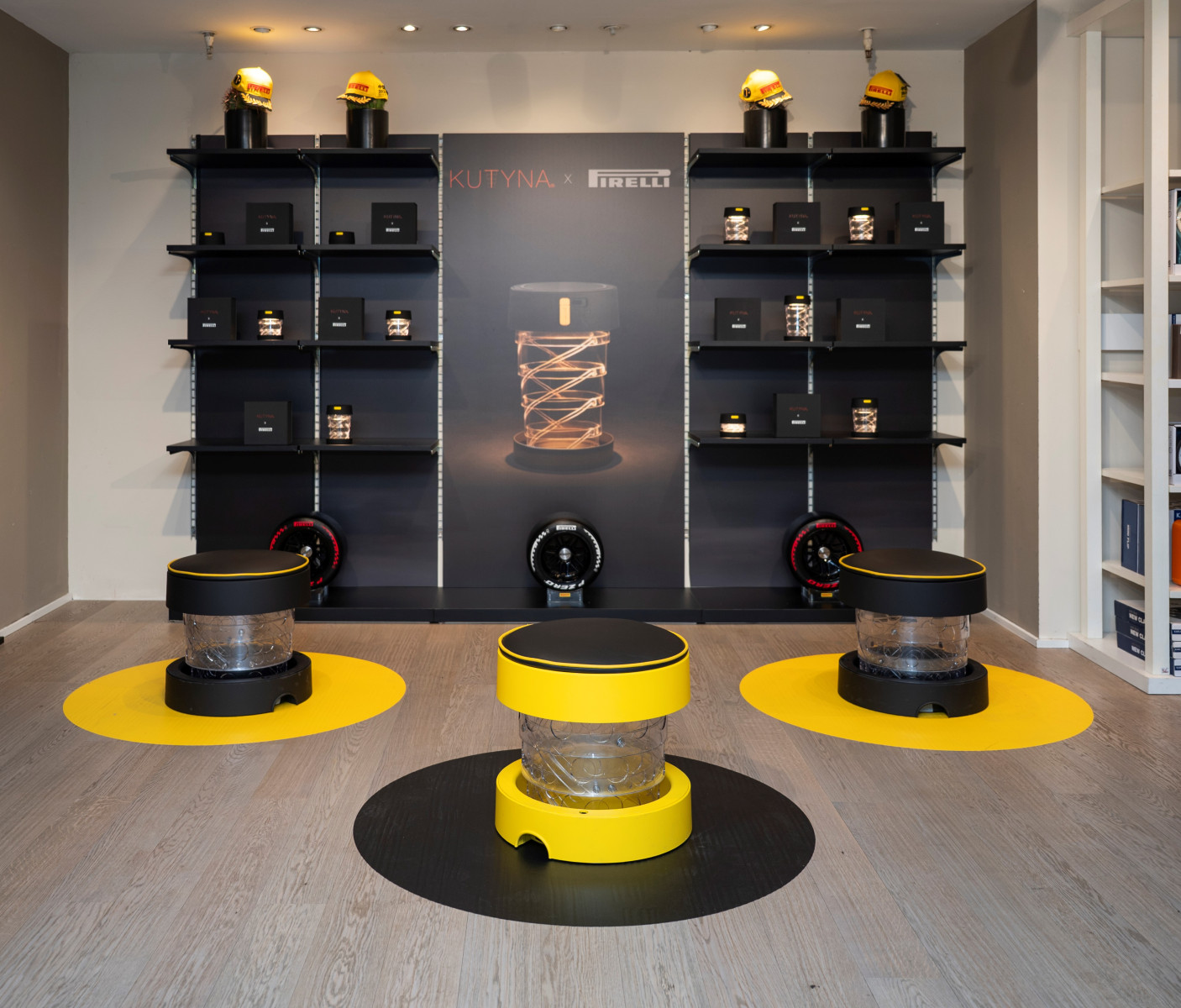 PIRELLI DESIGN PRESENTS AT MILAN DESIGN WEEK BRANDED VERSIONS OF
