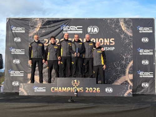 PIRELLI ENDS THE 2026 FIA EUROPEAN RALLY CHAMPIONSHIP SEASON WITH THE TYRE MANUFACTURERS’ TITLE AND FIRST AND THIRD IN THE DRIVERS’ STANDINGS