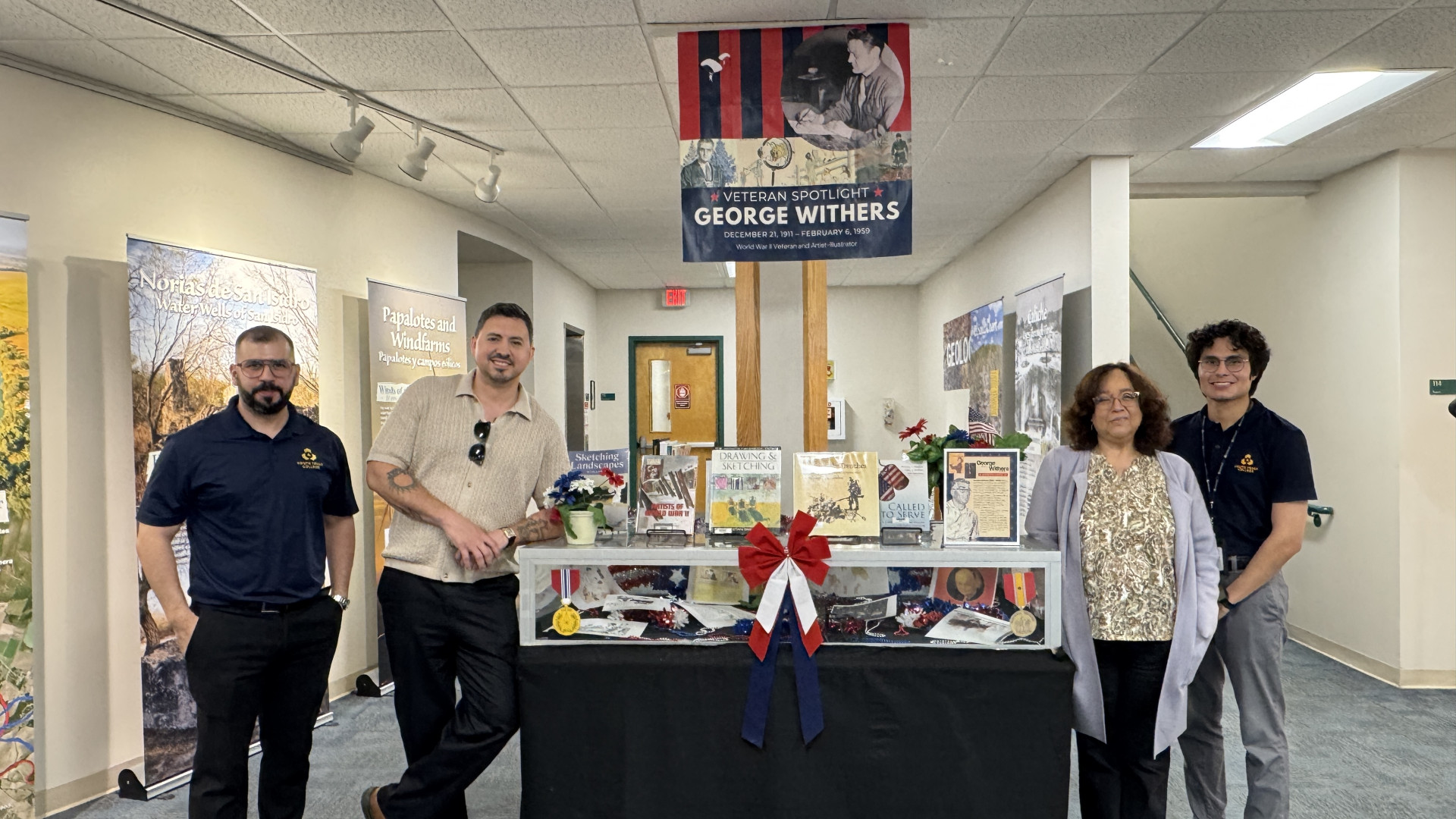 La exposición STC rinde homenaje al ilustrador del Ejército de la Segunda Guerra Mundial George Withers