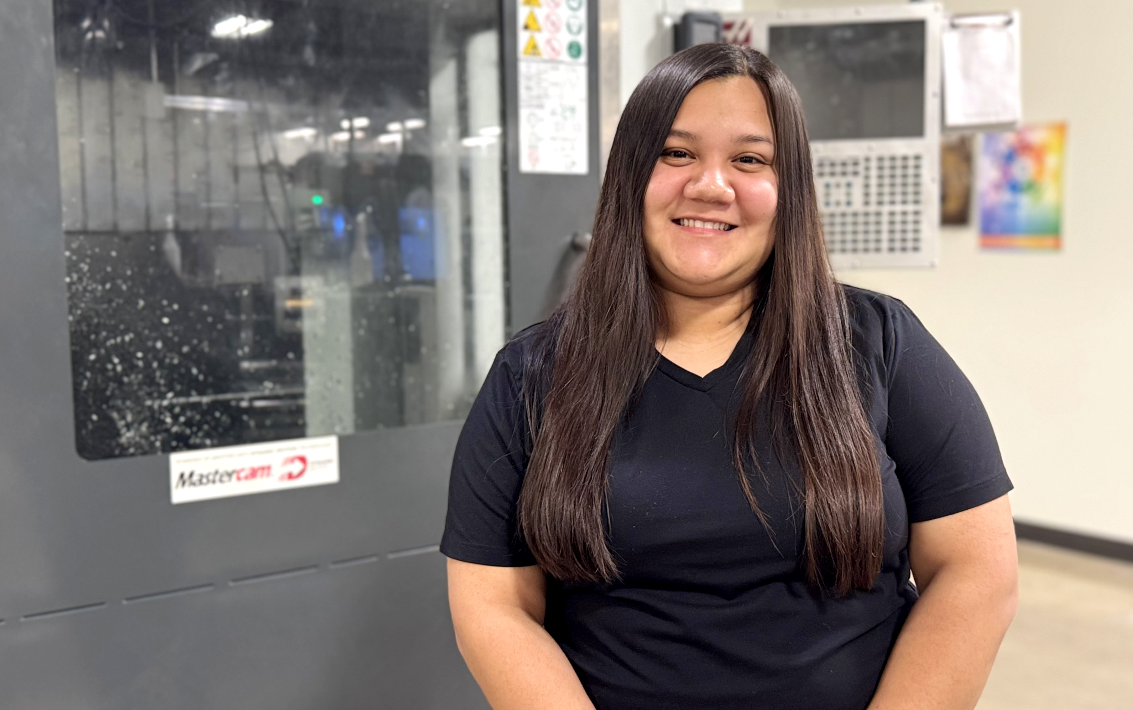 STC AMT student turns her childhood dream into a career