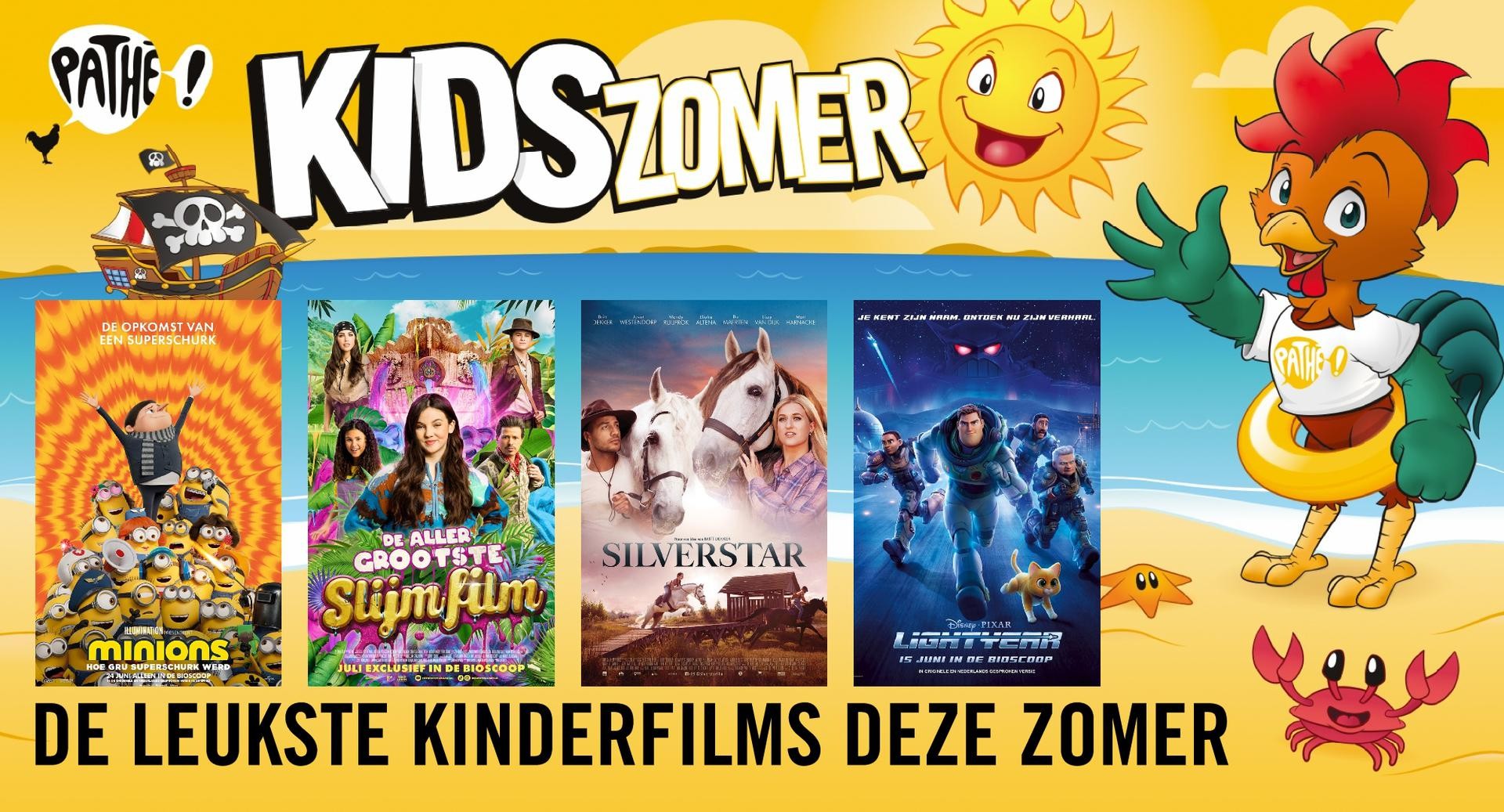 Pathé trakteert de kleinste filmfans op een mooie zomer vol topfilms