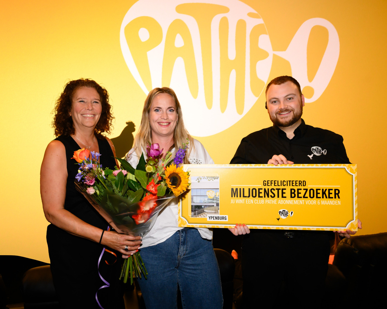 Pathé Ypenburg verwelkomt miljoenste bezoeker