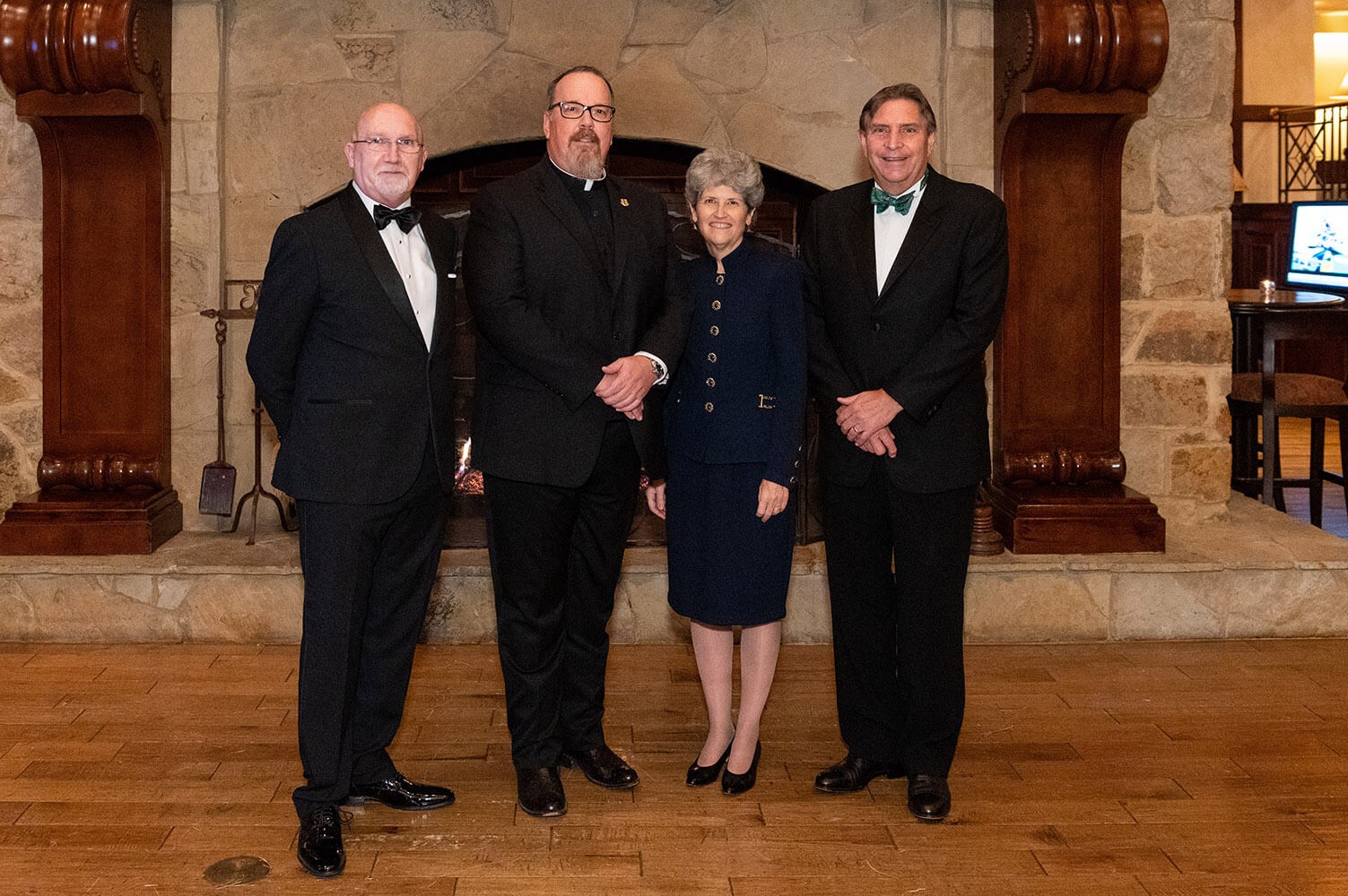 L to R Rev. Bill Shaw, Director, 174 Trust, Belfast, Northern Ireland