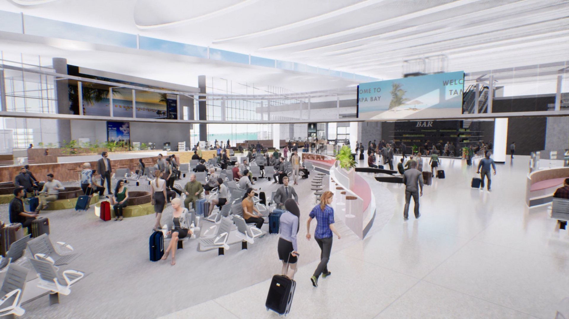 Artist Rendering of Airside D