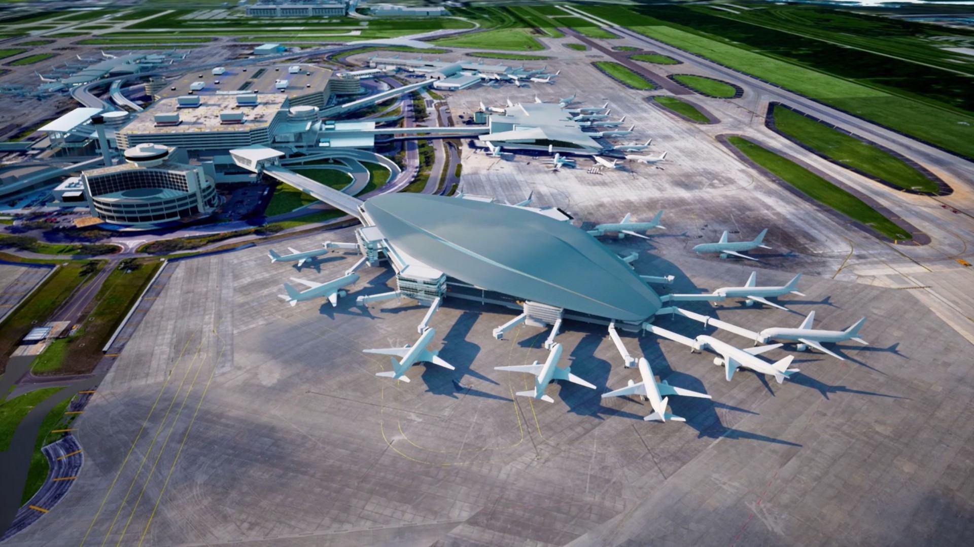 Artist Rendering of Airside D