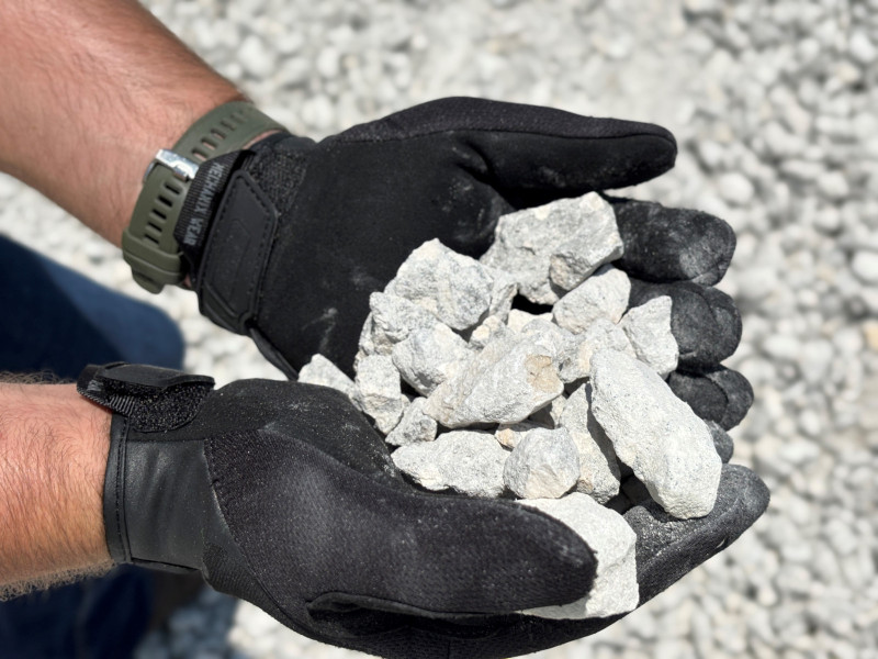 Concrete recycling Airside D 8