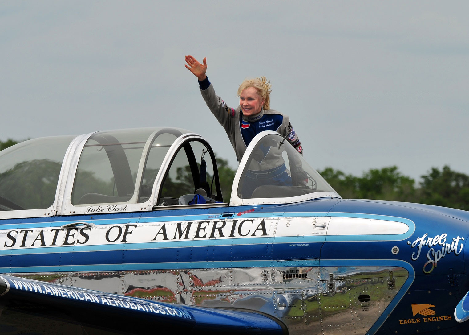 Trailblazing aviator Julie Clark lands in Tampa to inspire the