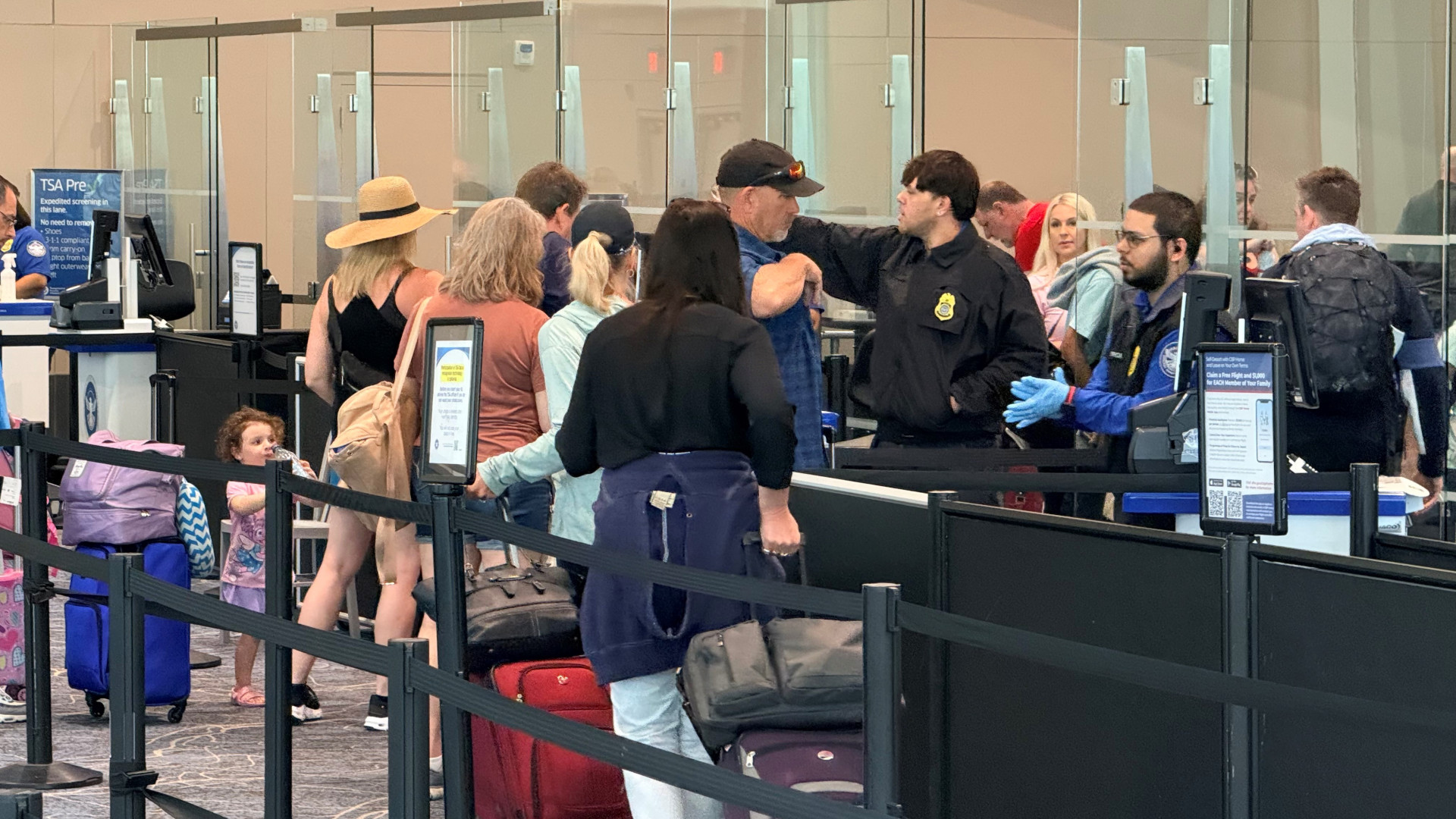 TSA Line