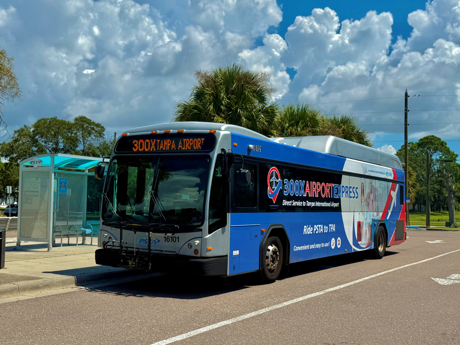 A pleasant ride: We tried PSTA's express bus service to TPA