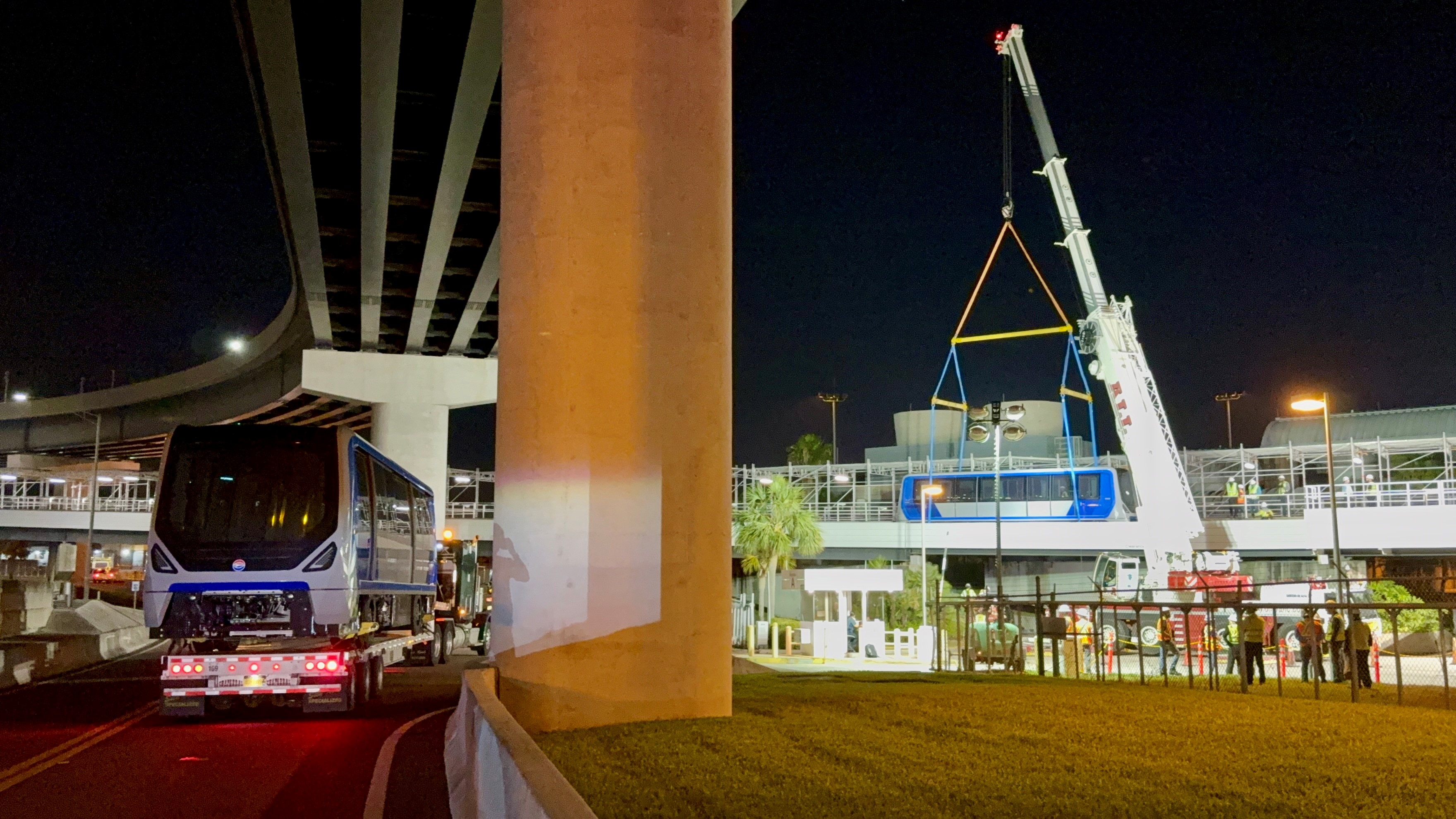 New Blue shuttles arrive at TPA’s Airside A