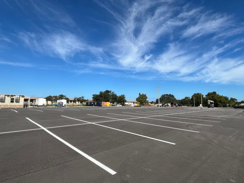 Airside D enabling work contractor complex 6