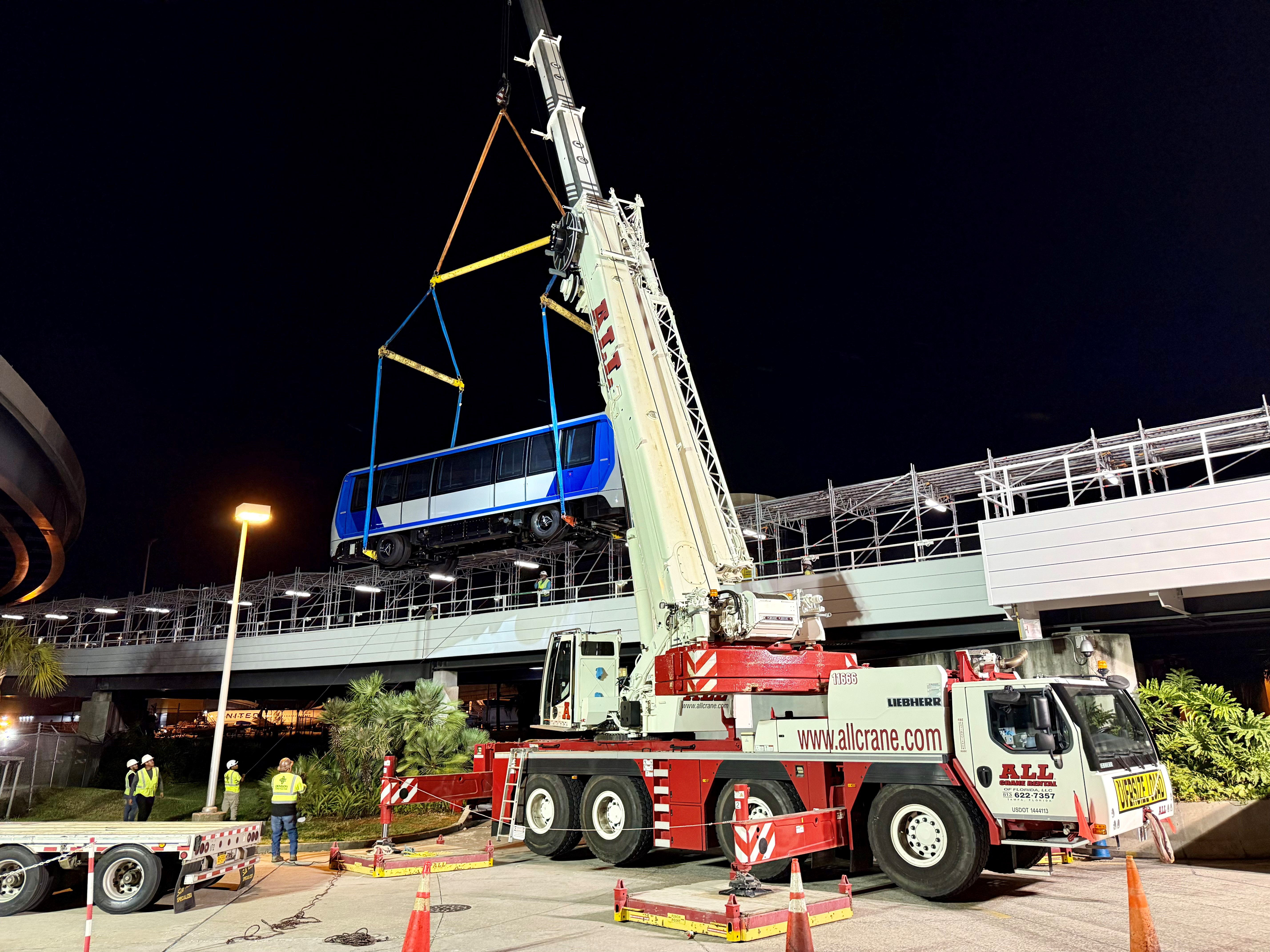 New Blue shuttles arrive at TPA’s Airside A