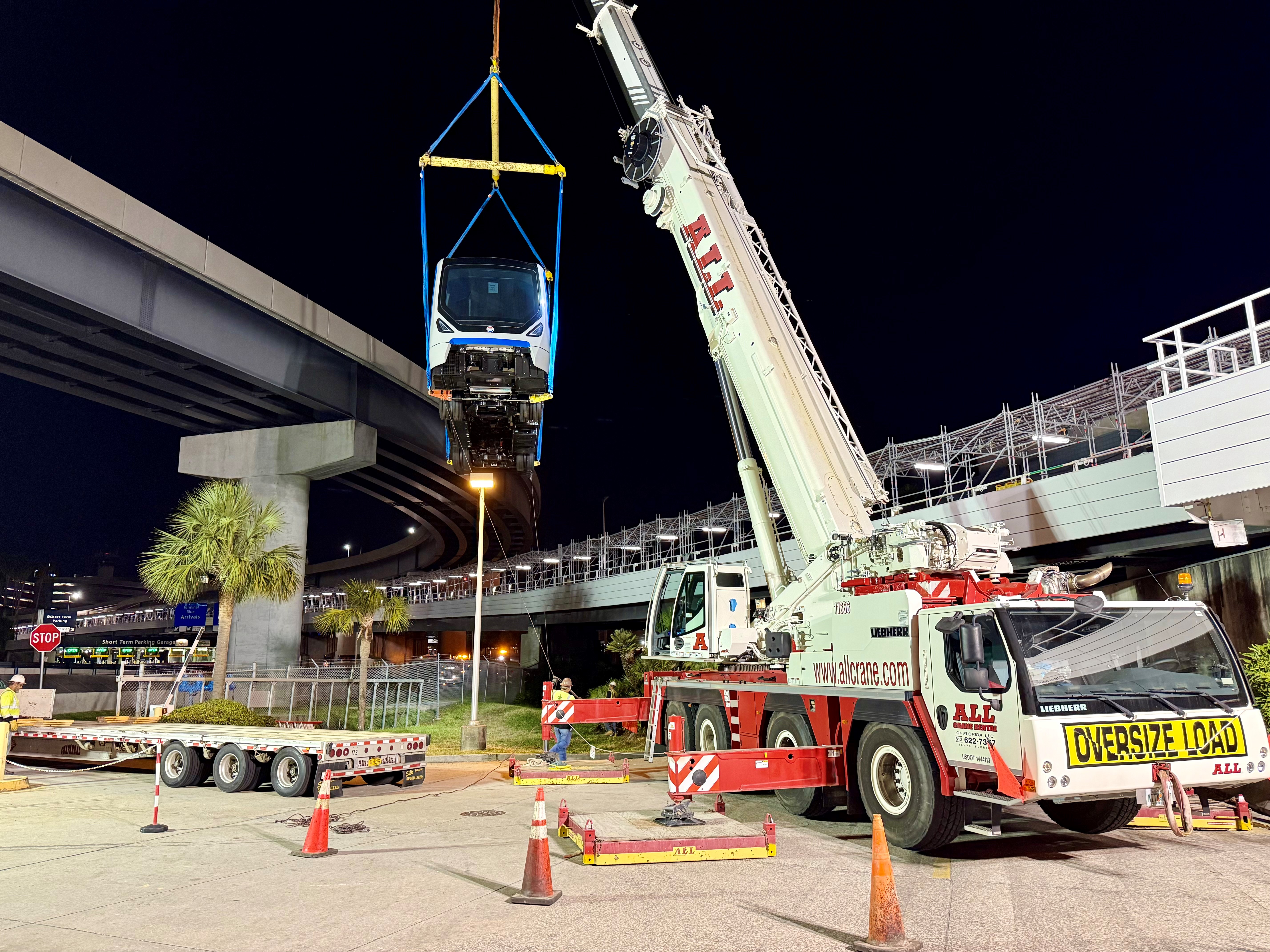 New Blue shuttles arrive at TPA’s Airside A
