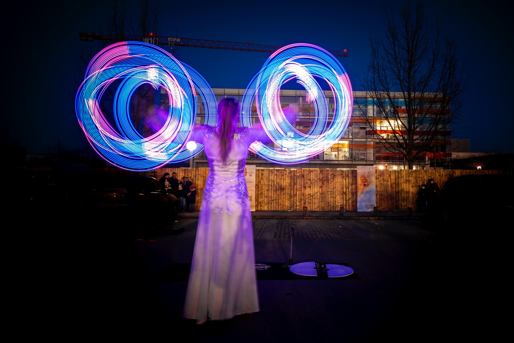  Weltkinderkrebstag: Bunter Lichtertanz gegen dunkle Wintertage Motiv 