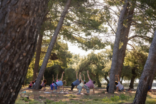 yoga-im-wald-hotel-korinjak-kroatien