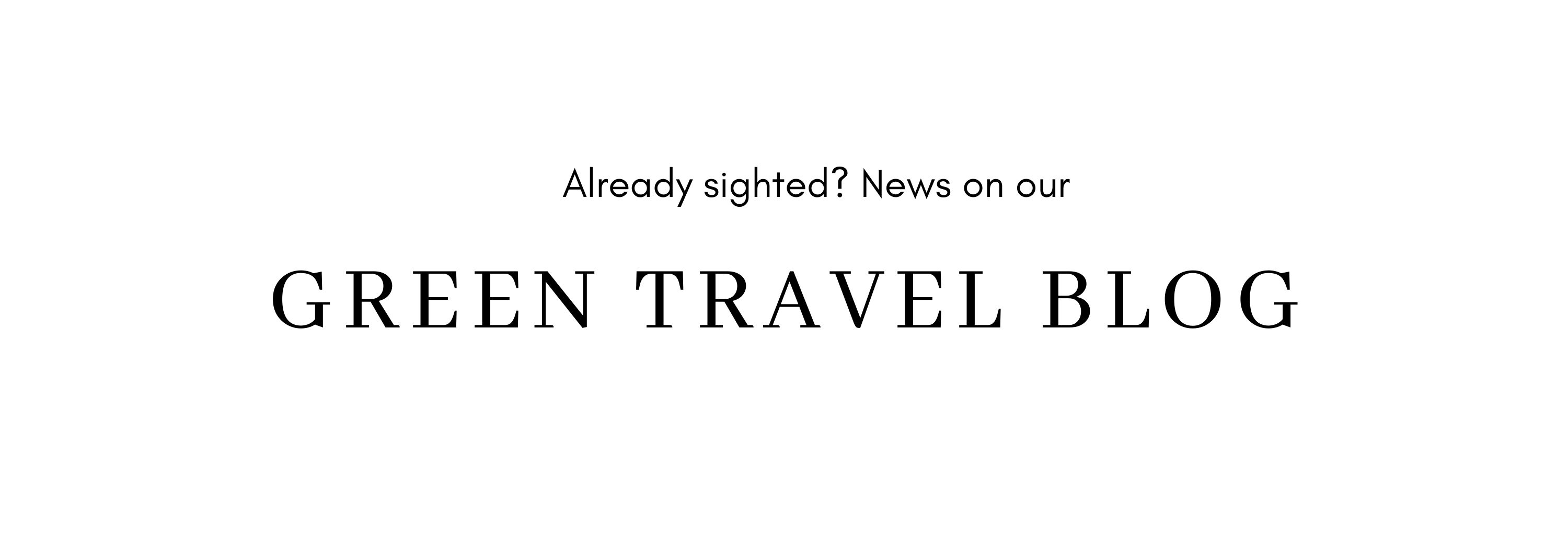 Green Travel Blog