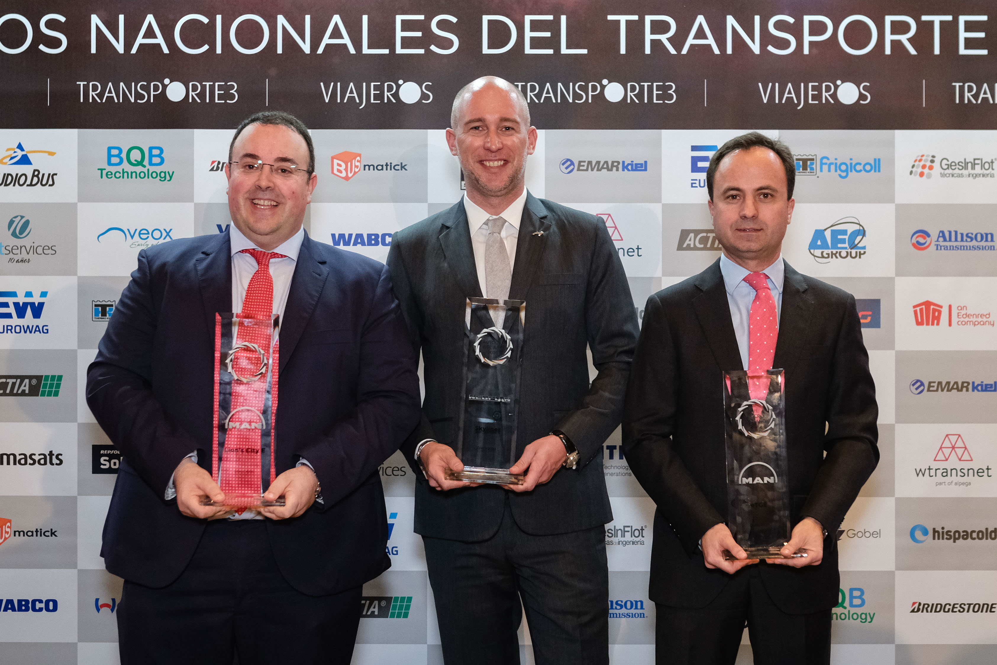 Prize after prize Triple accolade for MAN at 2020 National Transport Awards in Madrid