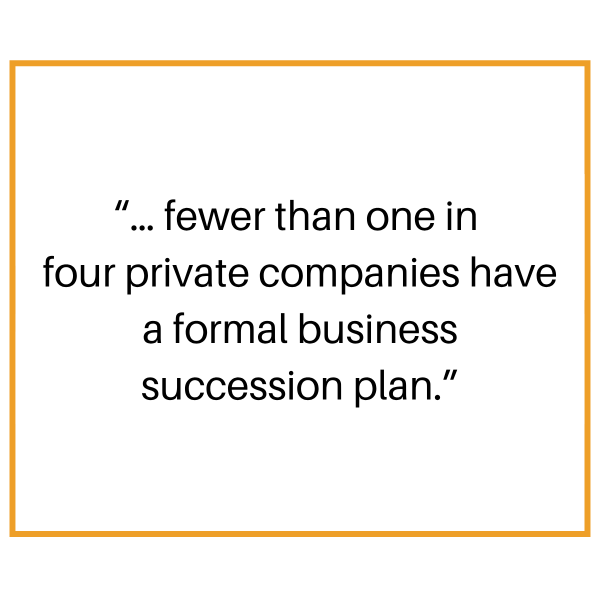 Succession planning pull quote