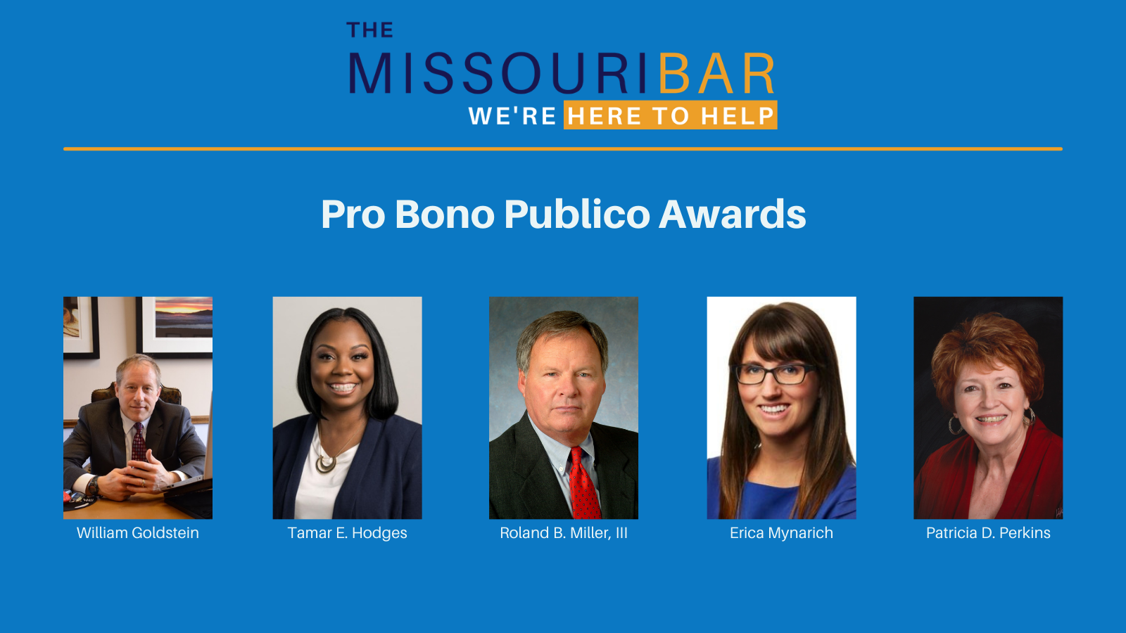 Five Lawyers Recognized For Pro Bono Services Five Lawyers Recognized For Pro Bono Services