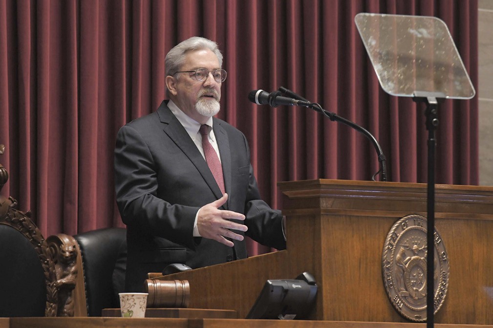 Journal CJ Paul Wilson discusses the State of the Judiciary
