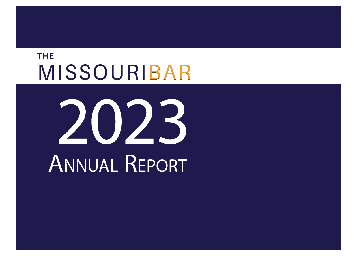 2023 Annual Report highlights Missouri Bar activities, successes