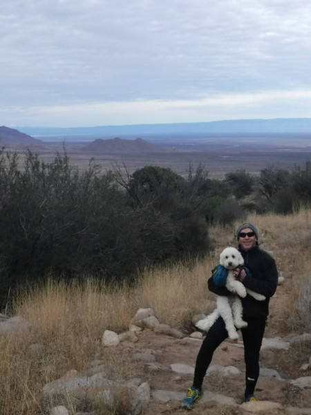 Bob with dog