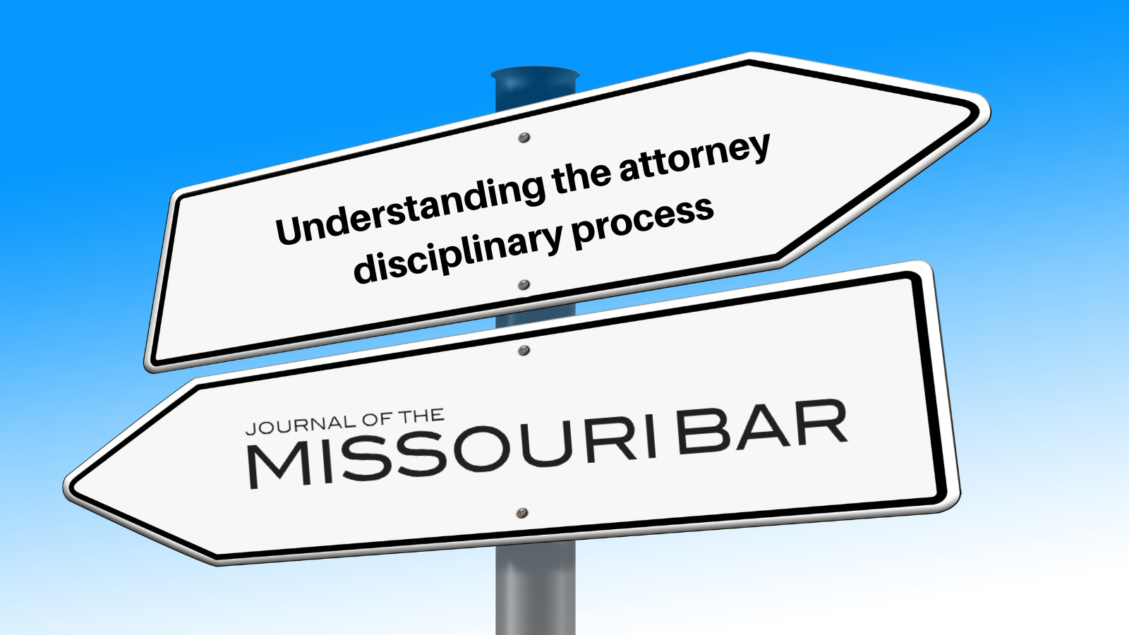 A flow chart for attorney discipline in Missouri