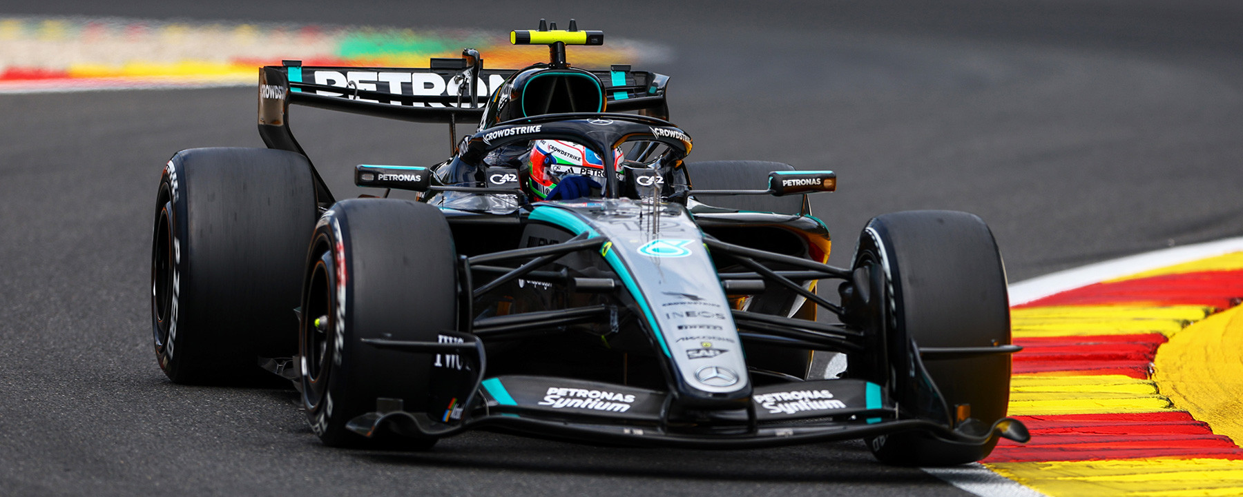 Antonelli wins at the legendary Spa-Francorchamps circuit